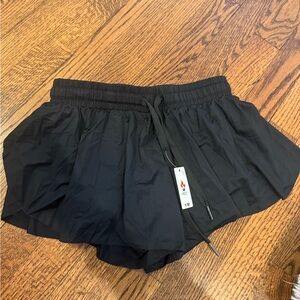 Black girls butterfly Shorts
